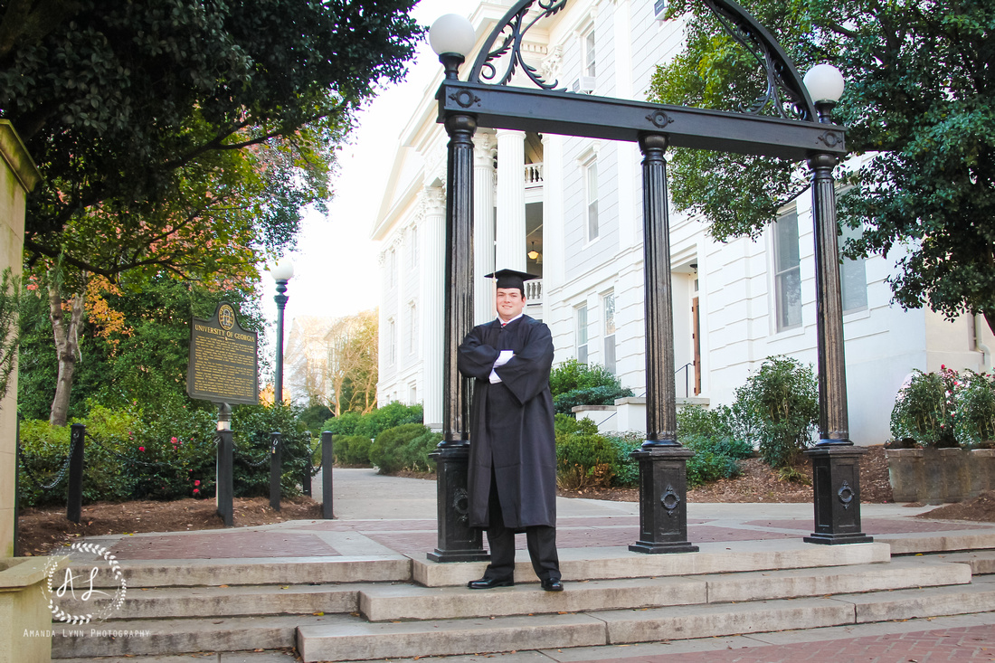 Dylan | UGA Graduation | Amanda Lynn Photography