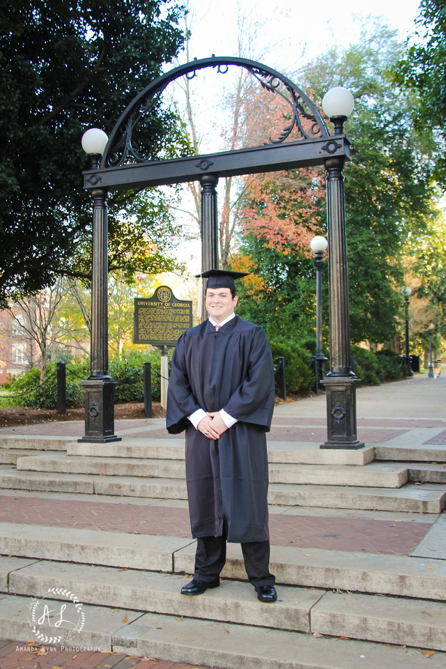 Dylan | UGA Graduation | Amanda Lynn Photography