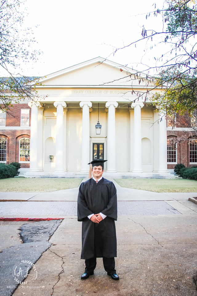 Dylan | UGA Graduation | Amanda Lynn Photography